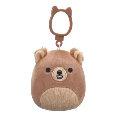 Squishmallows Klíčenka Medvěd kodiak Stokely