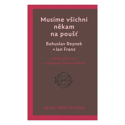 Musíme všichni někam na poušť: příběh přátelství a vzájemná korespondence - Miloš Doležal