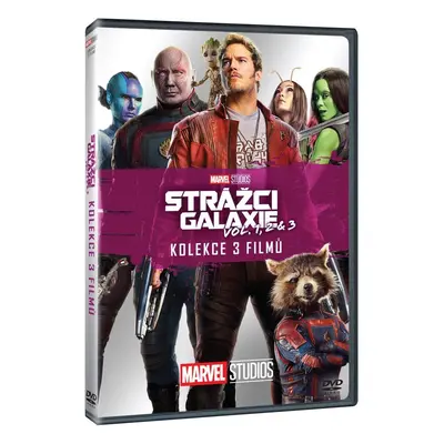 Strážci Galaxie kolekce 1.-3. (3DVD)