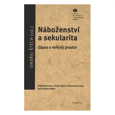 Náboženství a sekularita - Ondřej Štěch