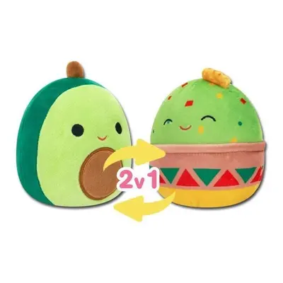 Squishmallows 2v1 - guacamole Gideon a avokádo Austin 13 cm