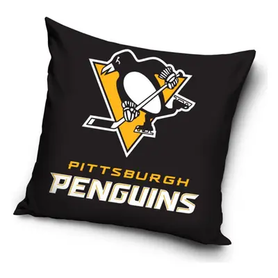 Polštářek NHL Pittsburgh Penguins Black