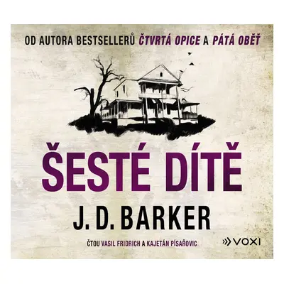 Šesté dítě (audiokniha) - J.D. Barker