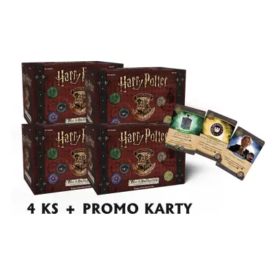 Harry Potter: Boj o Bradavice - Lektvary a zaklínadla (4ks + promo)