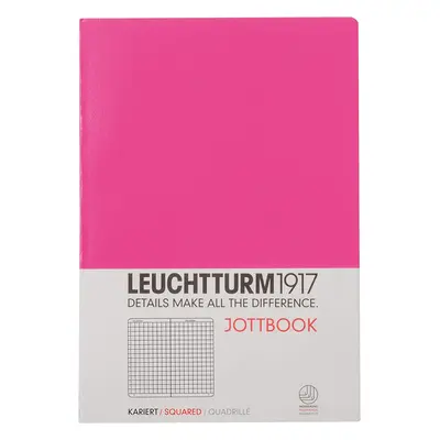 LEUCHTTURM1917 JOTTBOOK POCKET (A6), linky, Pink 341554