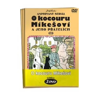 O kocouru Mikešovi 1 - 3 / kolekce 3 DVD - Josef Lada