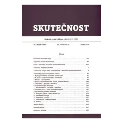 Skutečnost. Hluboká stopa - Vilém Prečan