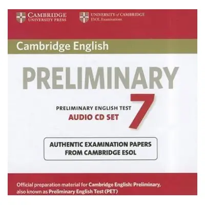 Cambridge English Preliminary PET 7: Audio CDs (2) - Cambridge ESOL