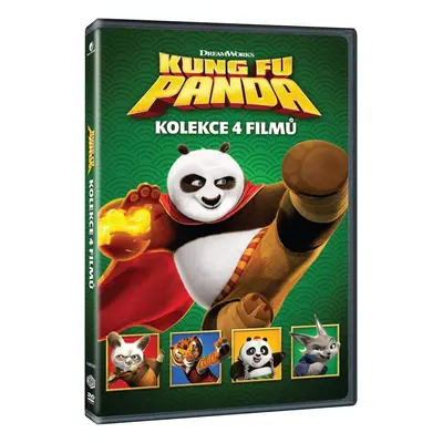 Kung Fu Panda kolekce 1-4 4DVD