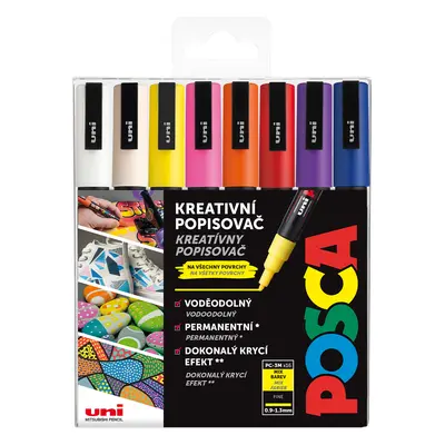 Posca Sada akrylových popisovačů 0,9-1,3 mm - mix barev 16 ks