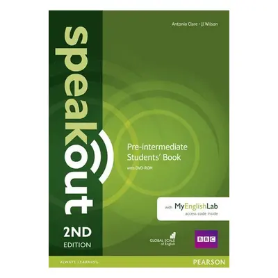 Speakout Pre-Intermediate Students´ Book w/ DVD-ROM/MyEnglishLab Pack, 2nd Edition - Antonia Cla