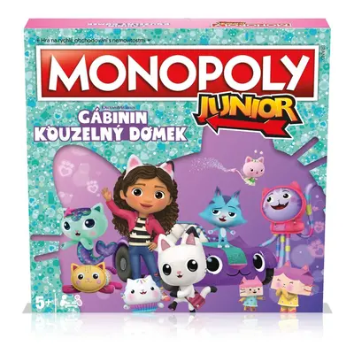 Monopoly Junior Gabby´s Dollhouse CZ - Alltoys