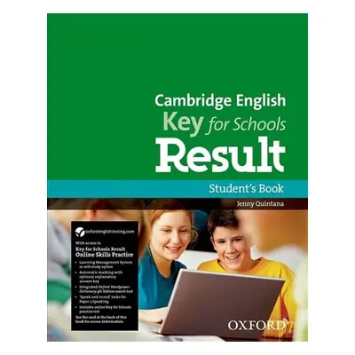 Cambridge English Key for Schools Result Student´s Book with Online Practice - Jenny Quintana