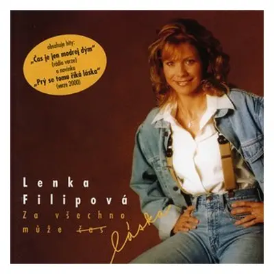 Za všechno může láska (CD) - Lenka Filipová