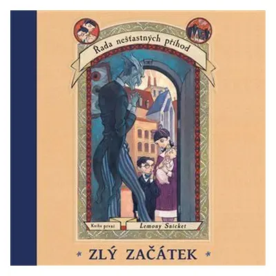 Řada nešťastných příhod 1 - Zlý začátek - CDmp3 (Čte Libor Hruška) - Lemony Snicket