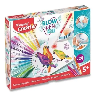 Maped Kreativní sada Blowpen - Art 24 barev