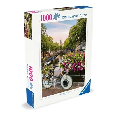 Puzzle Na kole v Amsterdamu 1000 dílků