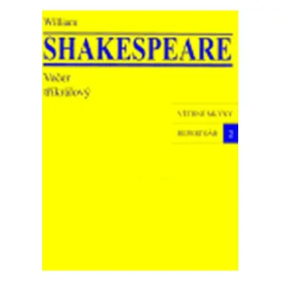 Večer tříkrálový - William Shakespeare