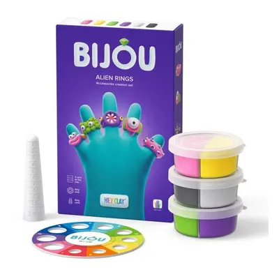 Hey Clay Bijou kreativní sada - Prstýnky - TM Toys