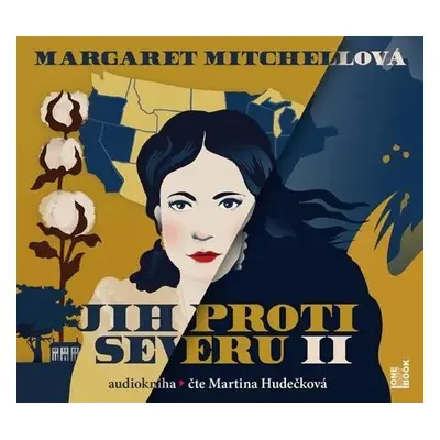 Jih proti Severu BOX I.+II. - 6 CDmp3 (Čte Martina Hudečková) - Margaret Mitchell