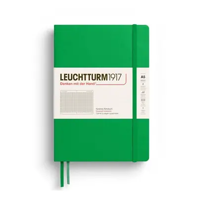 Leuchtturm1917 Zápisník Spring Leaf Medium A5 čtverečkovaný