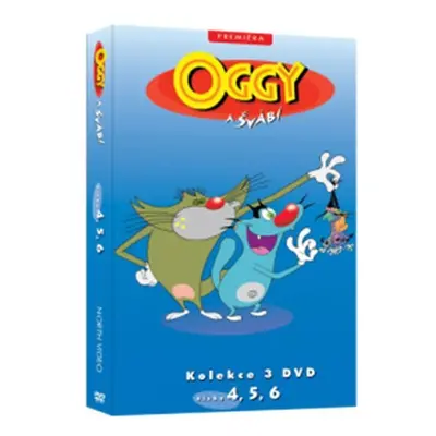 Oggy a švábi 4 - 6 / kolekce 3 DVD