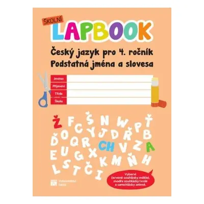 Školní lapbook: ČJ pro 4. ročník - Podstatná jména a slovesa