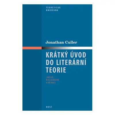 Krátký úvod do literární teorie - Jonathan Culler