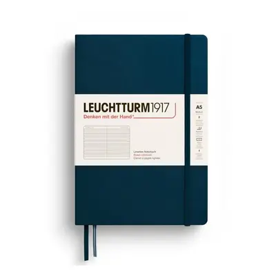 Leuchtturm1917 Zápisník Deep Sea Medium A5 linkovaný