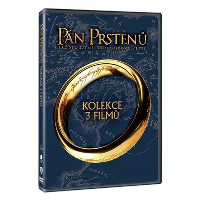 Pán prstenů trilogie: Prodloužené verze - kolekce (6DVD)