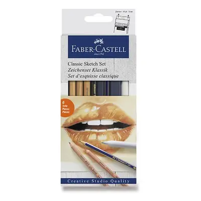 Faber - Castell Pitt pastel Classic sketch 6 ks