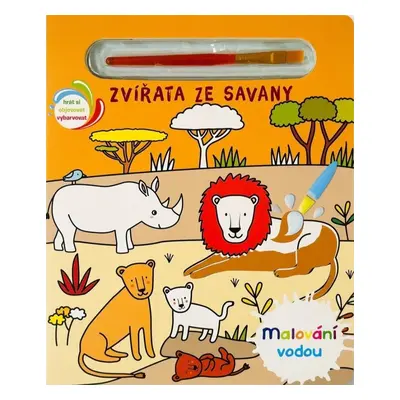 Malování vodou Zvířata ze savany