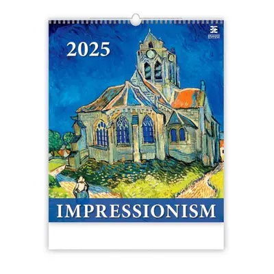 Kalendář nástěnný 2025 - Impressionism, 1. vydání