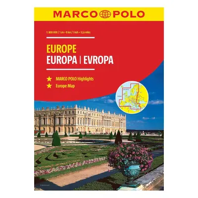 Evropa-Europa/atlas-spirála MD 1:800 000