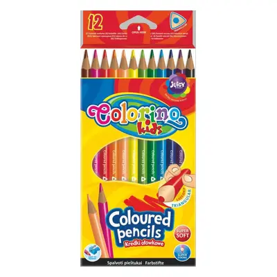 Colorino pastelky trojhranné, 12 barev