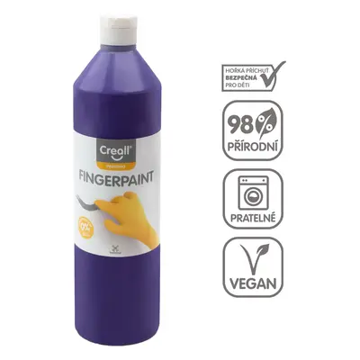 Creall prstová barva HAPPY INGREDIENTS, 750 ml, fialová