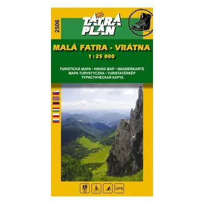 Malá Fatra - Vrátna 1:25 000