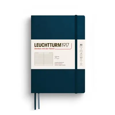 Leuchtturm1917 Zápisník Deep Sea Softcover A5 linkovaný