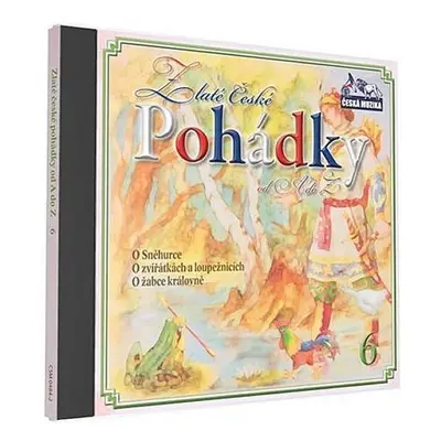 Zlaté České pohádky 6. - 1 CD