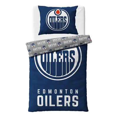 Hokejové povlečení NHL Edmonton Oilers Shields Velikost: 140x200 + 70x90 cm