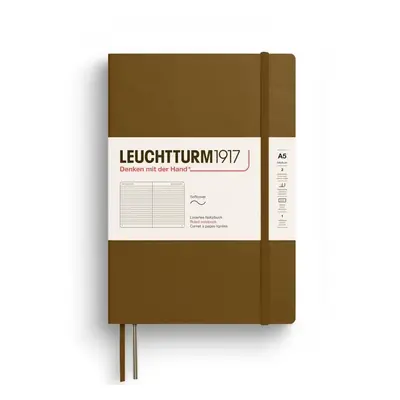 Leuchtturm1917 Zápisník Spice Brown Softcover A5 linkovaný