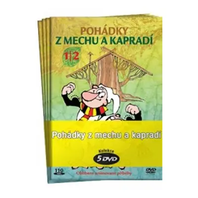 Pohádky z mechu a kapradí - kolekce 5 DVD - Zdeněk Smetana