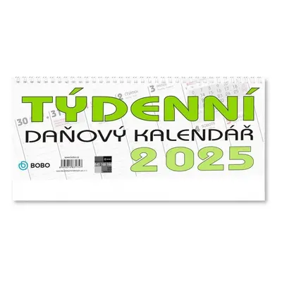 BOBO Stolní daňový kalendář 2025