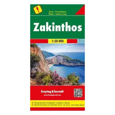 AK 0838 Zakynthos 1:50 000 / automapa + mapa pro volný čas (10 nejlepších tipů)