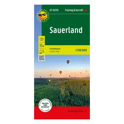 Sauerland 1:130 000 / mapa volného času