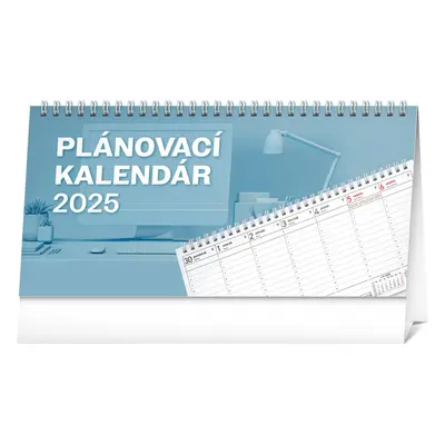 NOTIQUE Stolový kalendár Plánovací 2025, 25 x 12,5 cm Slovensky