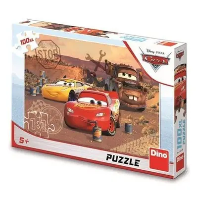 Puzzle Auta piknik 100 XL dílků - Deltim