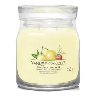 YANKEE CANDLE Iced Berry Lemonade svíčka 368g / 2 knoty (Signature střední)