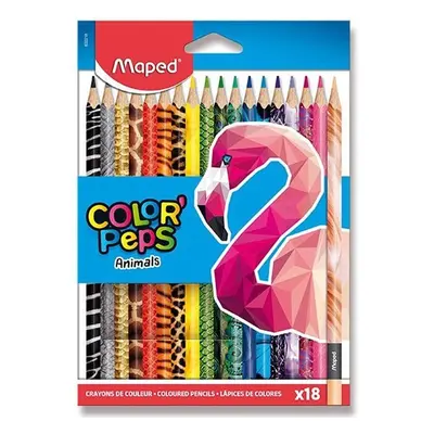 Maped - Pastelky Color´Peps Animals 18 ks