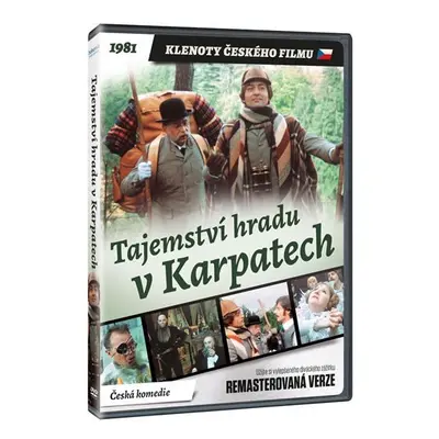 Tajemství hradu v Karpatech DVD (remasterovaná verze)